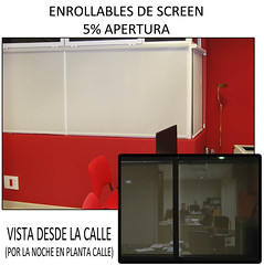 Estores enrollables oficina - Protección solar • <a style="font-size:0.8em;" href="http://www.flickr.com/photos/67662386@N08/9194693666/" target="_blank">View on Flickr</a>