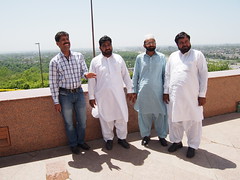 People around The Pakistan Monument!