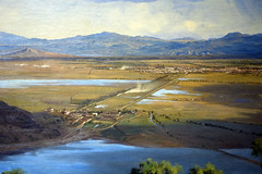Velasco, The Valley of Mexico, detail with causeway to Mexico City