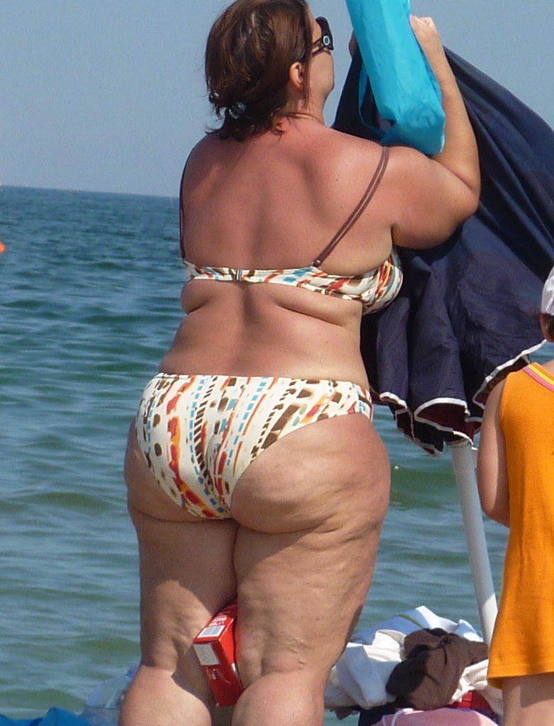 Fat Granny In Bikini