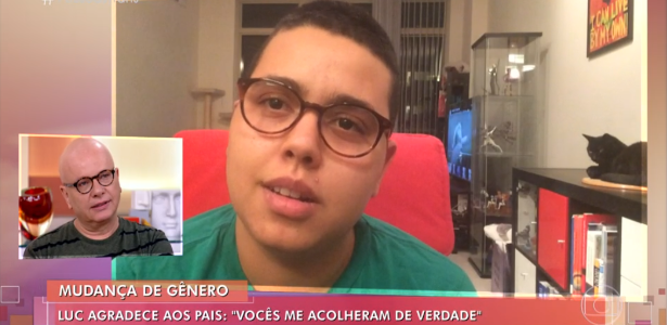 Marcelo Tas se emociona após mensagem de agradecimento de filho transgênero