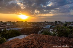 Sunset over Manzanillo, Cuba