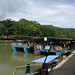 The floating restaurants on Loboc River