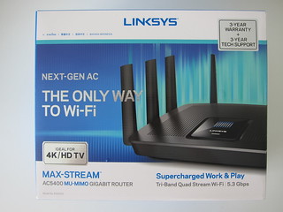 Linksys EA9500 Max-Stream AC5400 MU-MIMO Gigabit Router
