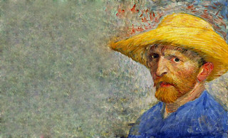 Autorretratos, introspecciones de Vincent van Gogh (1887), contrastaciones de Pablo Picasso (1938).