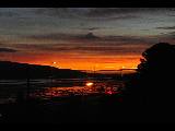 Sunrise across the River Clyde