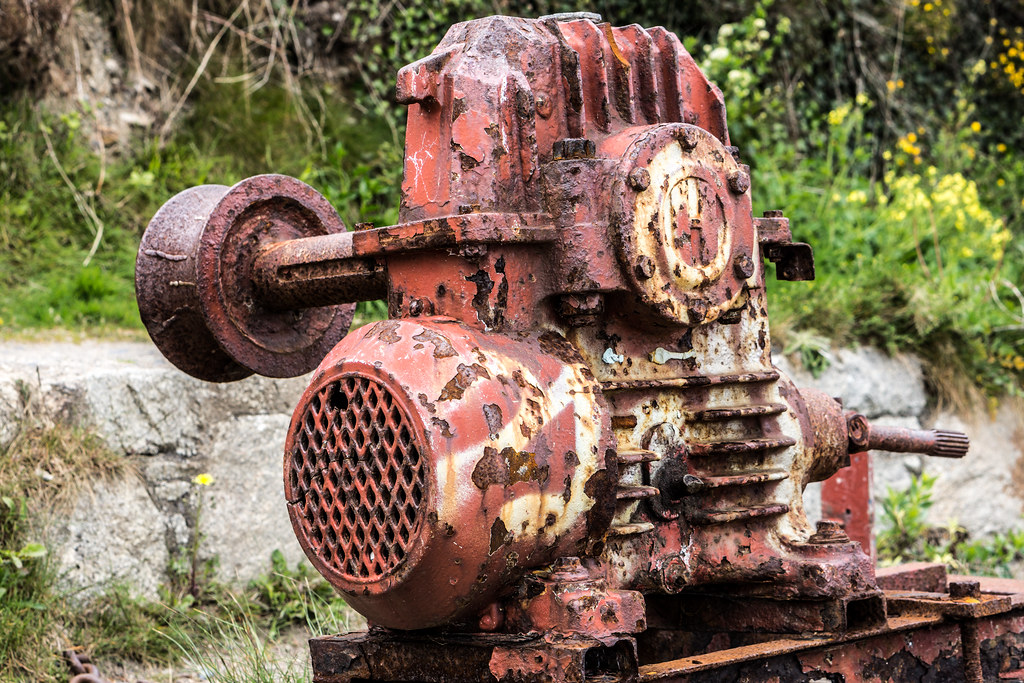 Old Machinery - Killiney beach (Beside The Old Tea Rooms)