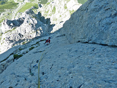 Alpinismo Gran Sasso - Via del Vecchiaccio