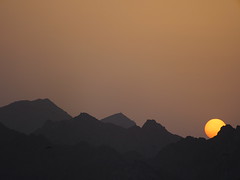 Sunset. Muscat, Oman