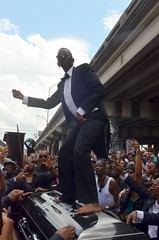 Travis "Trumpet Black" Hill Funeral Second Line, New Orleans, Louisiana, May 23, 2015