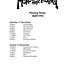 MMF1993 Playing Times