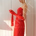 Vintage Icons Web and Promo Images - Sarah in red