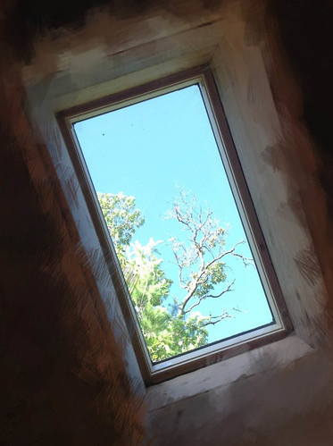 An artsy shot through the skylight. • <a style="font-size:0.8em;" href="http://www.flickr.com/photos/96277117@N00/9401366502/" target="_blank">View on Flickr</a>