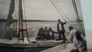 20 en velero en el Nilo