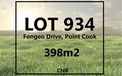 Lot 934, Fongeo, Point Cook VIC
