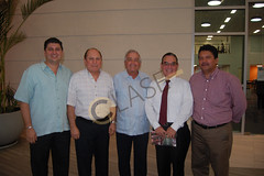 DSC_3016 Heberardo González, Humberto Munguía, Tomás Robinson, Mario Quintero y Rafael Acuña.