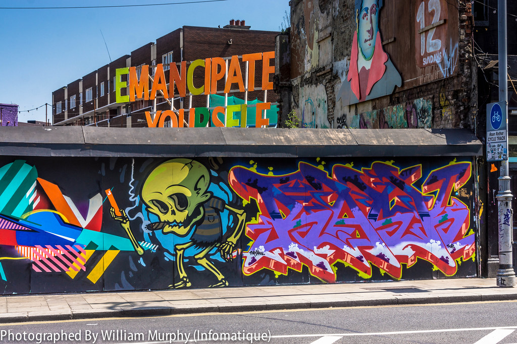 Street Art In Portobello - Streets Of Dublin