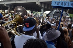 Travis "Trumpet Black" Hill Funeral Second Line, New Orleans, Louisiana, May 23, 2015