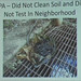 EPA -- Did Not Clean Soil and Did Not Test in Neighborhood