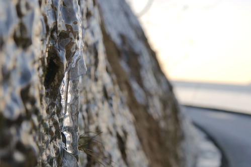 Frozen Seawall