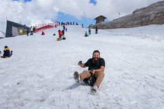 sledging in the summer