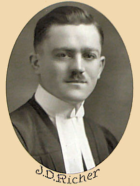 Photograph of Dorius Richer (b. 1899)