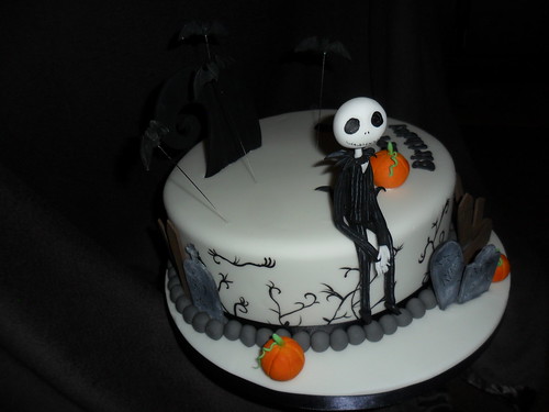 Nightmare Before Christmas Birthday Cake A Photo On Flickriver