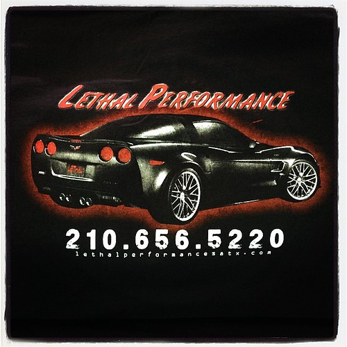 Awesome shirt for Lethal Performance.