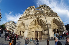 Notre-Dame de Paris - fisheye