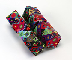 Origami création - Didier Boursin - Cube articulé