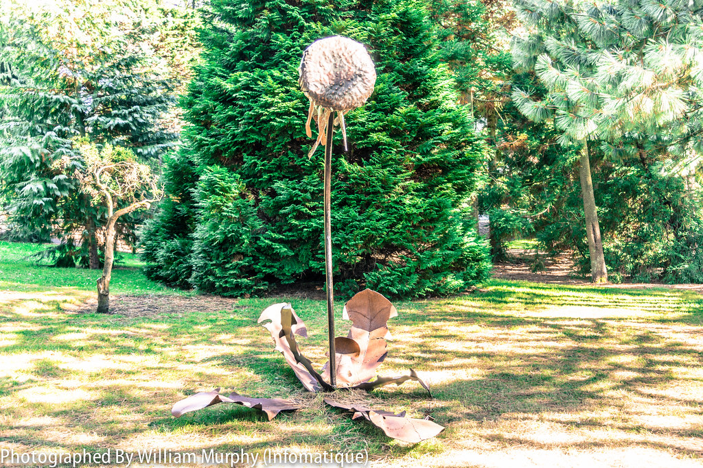 Sculpture In Context 2013 In The Botanic Gardens - Time By Patricia Karellas [Part 2]