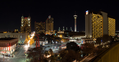 San Antonio Skyline at Night