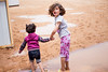 Refugee children at Zaa'tari camp in Jordan