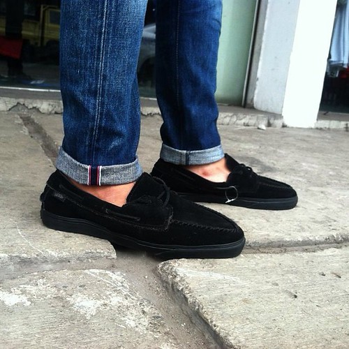 Vans zapato nativ black black size 9 