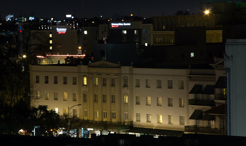 The Menger Hotel at Night