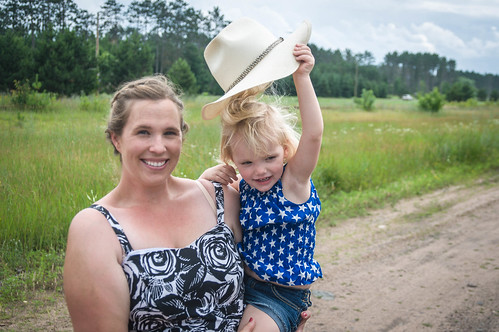 Another shot of Julie and Charlotte.   Yee Haw! • <a style="font-size:0.8em;" href="http://www.flickr.com/photos/96277117@N00/14643156345/" target="_blank">View on Flickr</a>