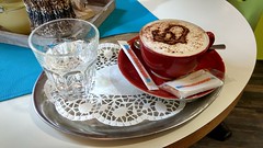 Cappuccino in der Jugendherberge Oberwesel