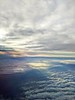 Sunset between cloud Layers