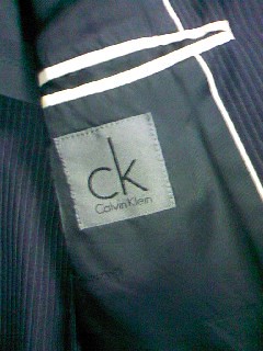 CalvinKleinのロゴです。ジャケ...