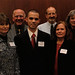 2011 Endowment Dinner (l to r): (back row) Carson Wiggins Sr., Dean Furbish, Deborah Furbish, (front row) Renee Lawing, Matthew Ferguson and Joy Wiggins