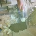 reparar suelo de mosaico