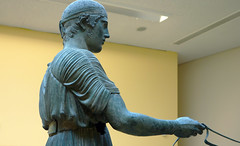 Charioteer of Delphi, back right