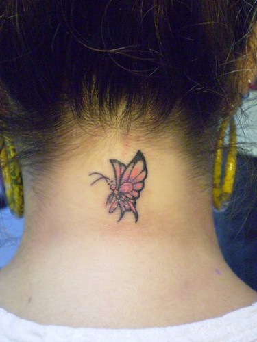 777 butterfly tattoo butterfly 777 butterflytattoo tattoo neck    TikTok