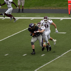 UW-Whitewater Football Catch