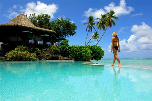 Pacific Resort - Aitutaki  piscina