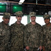 Four Seabees Reenlist at USS Stethem