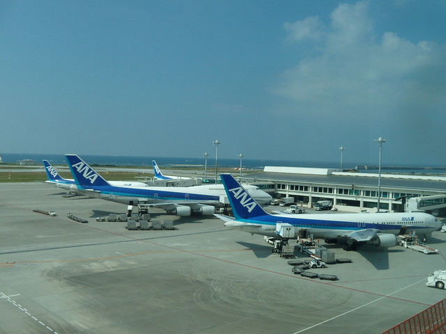 ３泊４日の沖縄旅行はとっても楽しかったです。｜那覇空港