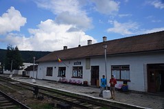 În gara Tălmaciu