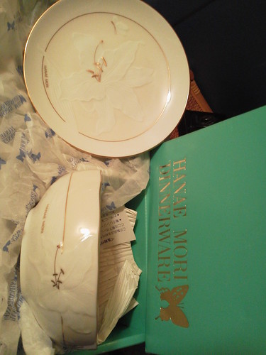 HANAE MORI の鉢と平皿の各5セ...
