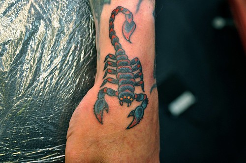 TRADITIONAL SCORPION TATTOO - a photo on Flickriver